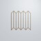 Ekena Millwork Large Conroe Decorative Fretwork Wood Wall Panels, Hickory, 23 3/8"W x 23 3/8"H x 3/8"T WALW24X24X0375CREHI - alternate 6